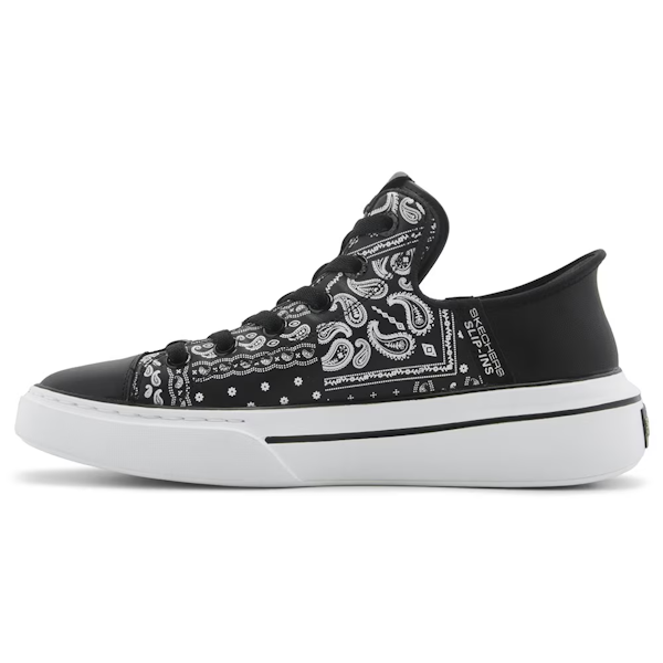CALZADO CASUAL FEMENINO SKECHERS PREMIUM LEATHER SLIP-INS SNOOP ONE – DOUBLE G BLKW