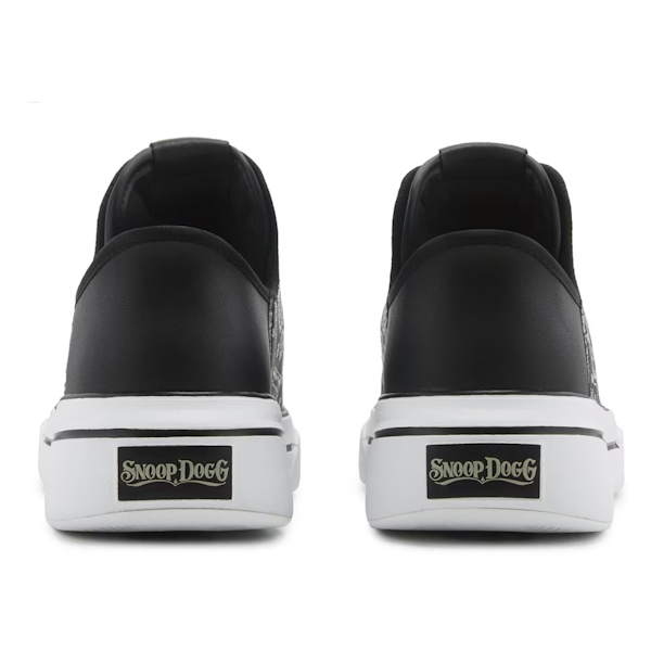 CALZADO CASUAL FEMENINO SKECHERS PREMIUM LEATHER SLIP-INS SNOOP ONE – DOUBLE G BLKW
