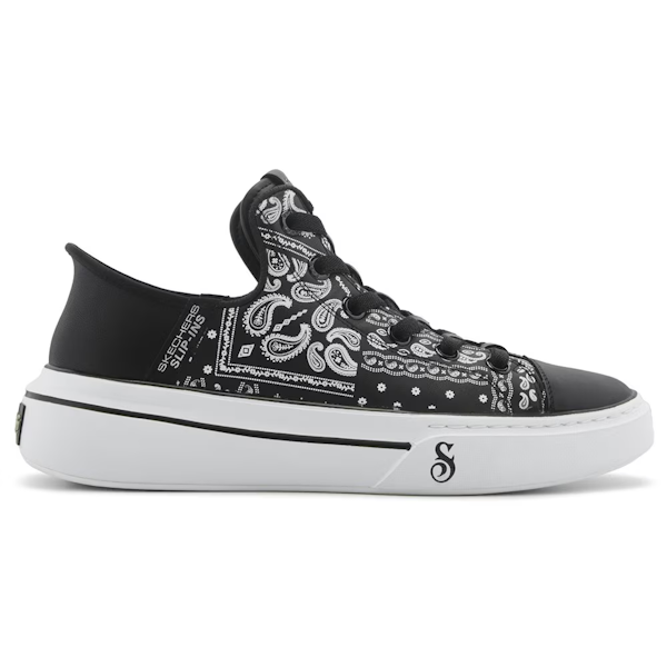 CALZADO CASUAL FEMENINO SKECHERS PREMIUM LEATHER SLIP-INS SNOOP ONE – DOUBLE G BLKW