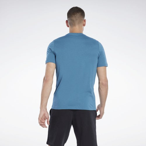 CAMISETA DEPORTIVO MASCULINO REEBOK GS VECTOR TEE STYLE BLUE