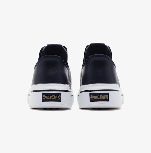 CALZADO CASUAL MASCULINO SKECHERS PREMIUM LEATHER SLIP-INS SNOOP ONE – DOUBLE G NAVY