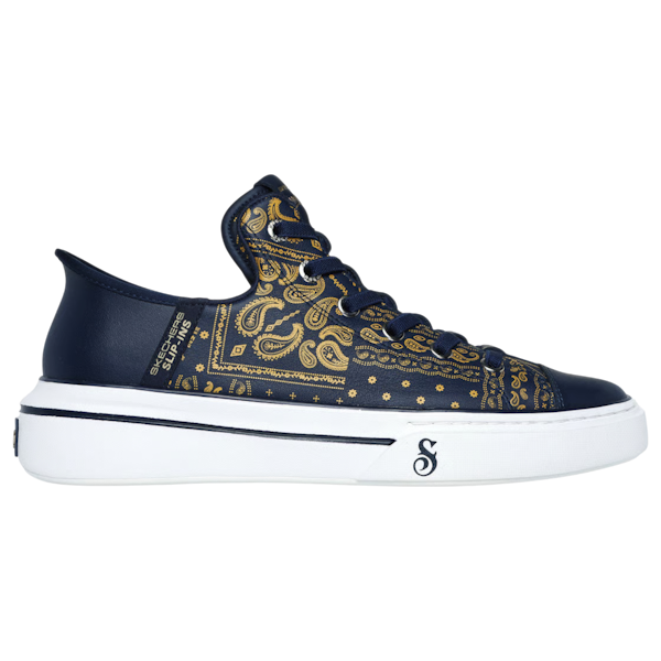 CALZADO CASUAL MASCULINO SKECHERS PREMIUM LEATHER SLIP-INS SNOOP ONE – DOUBLE G NAVY