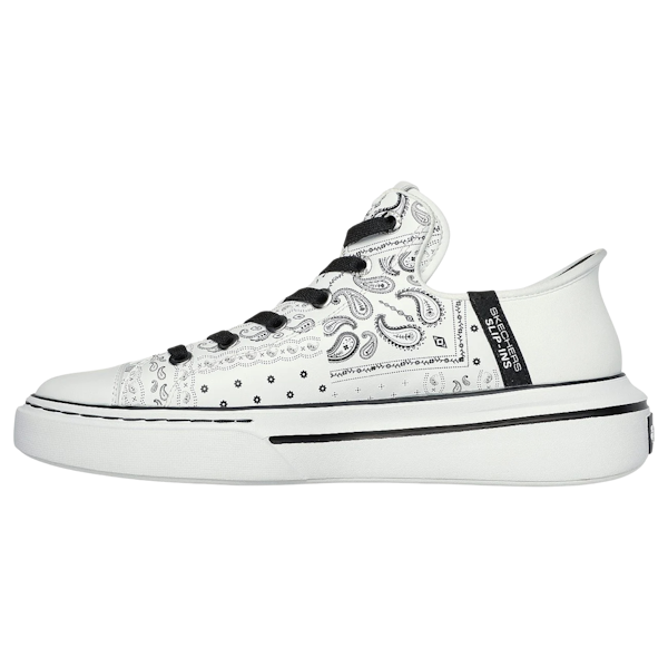 CALZADO CASUAL MASCULINO SKECHERS PREMIUM LEATHER SLIP-INS SNOOP ONE – DOUBLE G WHITE