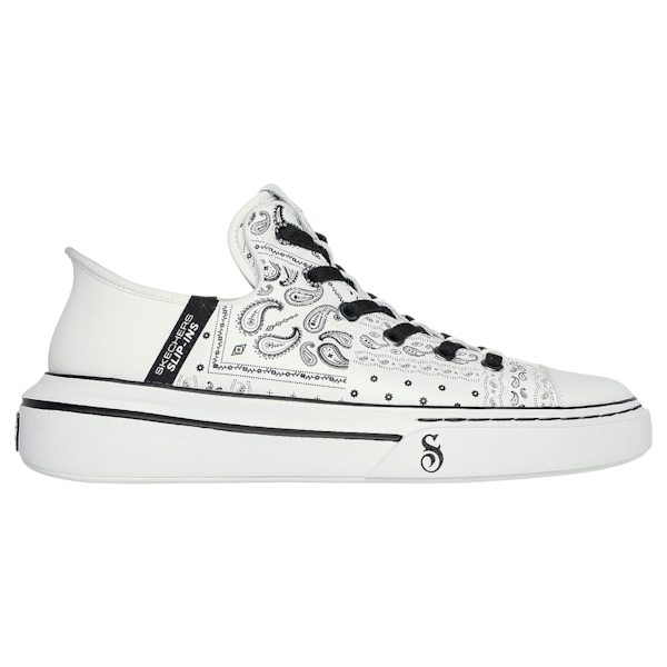 CALZADO CASUAL MASCULINO SKECHERS PREMIUM LEATHER SLIP-INS SNOOP ONE – DOUBLE G WHITE
