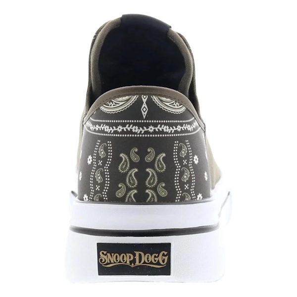 CALZADO CASUAL MASCULINO SKECHERS SNOOP ONE OG CANVAS OLIVE