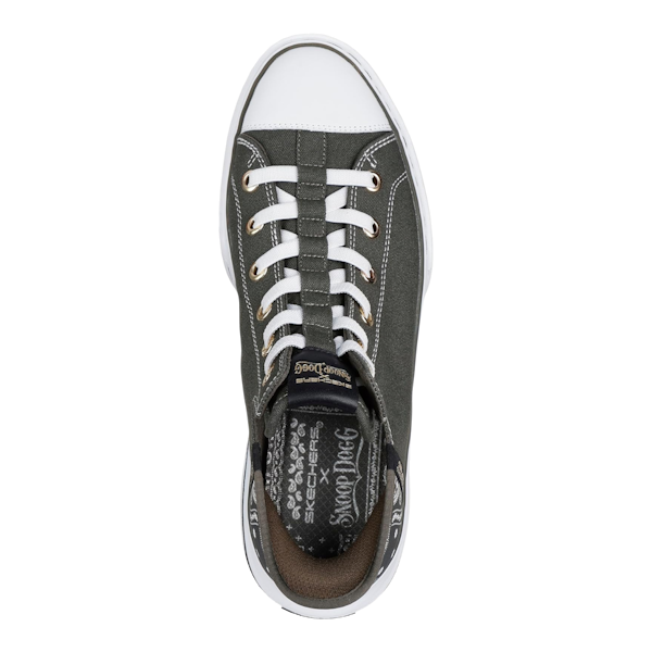 CALZADO CASUAL MASCULINO SKECHERS SNOOP ONE OG CANVAS OLIVE