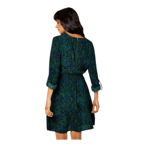 VESTIDO APRICOT DE MANGAS LARGAS