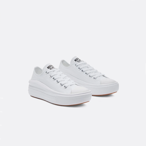 CALZADO CASUAL FEMENINO CONVERSE CHUCK TAYLOR ALL STAR MOVE OX WHITE
