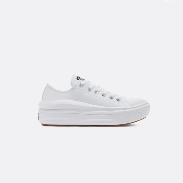 CALZADO CASUAL FEMENINO CONVERSE CHUCK TAYLOR ALL STAR MOVE OX WHITE