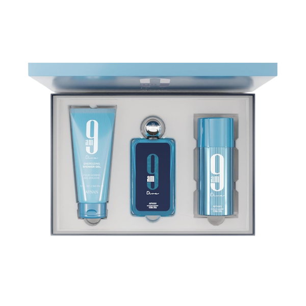 PERFUME UNISEX AFNAN 9AM DIVE EDP SET 3 EN 1