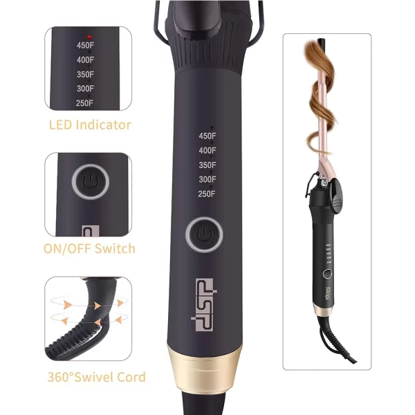 RIZADOR DE PELO DSP PROFESIONAL 19MM
