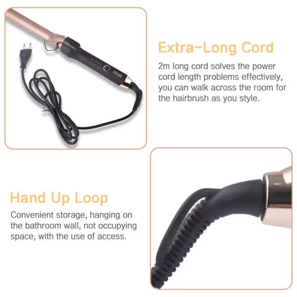 RIZADOR DE PELO DSP PROFESIONAL 19MM