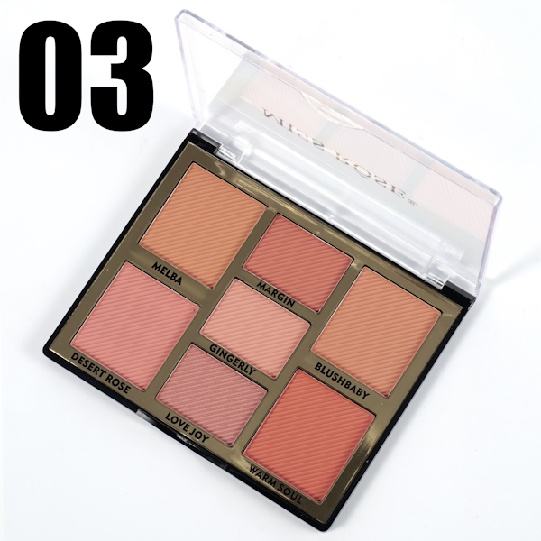 PALETA DE MAQUILLAJE MISS ROSE FACE