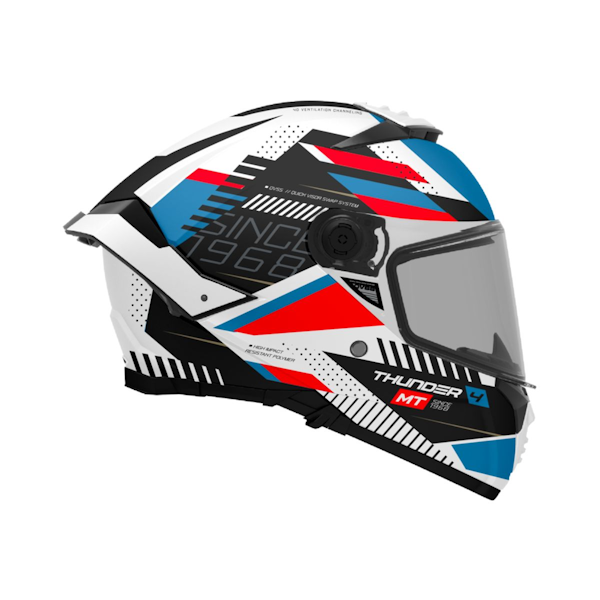 CASCO UNISEX MT HELMETS THUNDER 4 SV LUMINENCE A7 GLOSS
