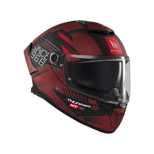 CASCO UNISEX MT HELMETS THUNDER 4 SV LUMINENCE D5 MATT