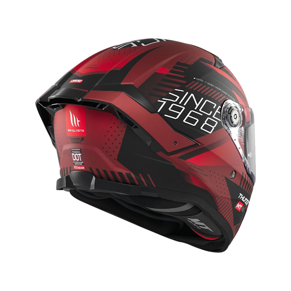 CASCO UNISEX MT HELMETS THUNDER 4 SV LUMINENCE D5 MATT
