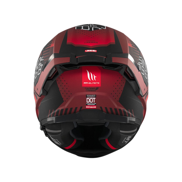CASCO UNISEX MT HELMETS THUNDER 4 SV LUMINENCE D5 MATT
