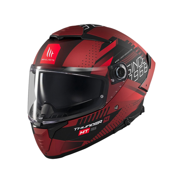 CASCO UNISEX MT HELMETS THUNDER 4 SV LUMINENCE D5 MATT