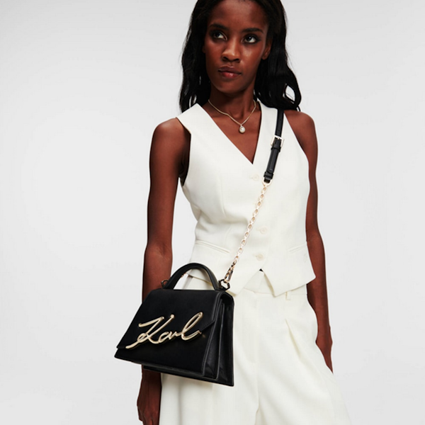 BOLSO BANDOLERA MEDIANO FEMENINO KARL LAGERFELD K/IKONIK