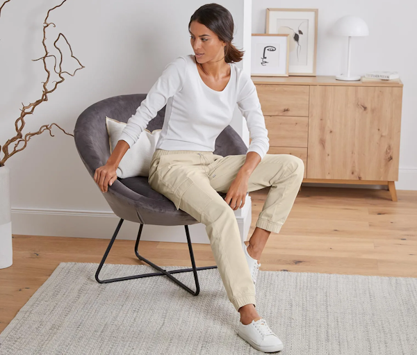PANTALÓN FEMENINO TCHIBO CARGO HOSE
