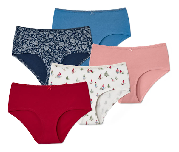 BOMBACHA FEMENINO TCHIBO SET DE 5