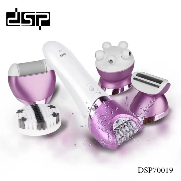 DEPILADORA ELÉCTRICA DSP MULTIFUNCIONAL 6 EN 1