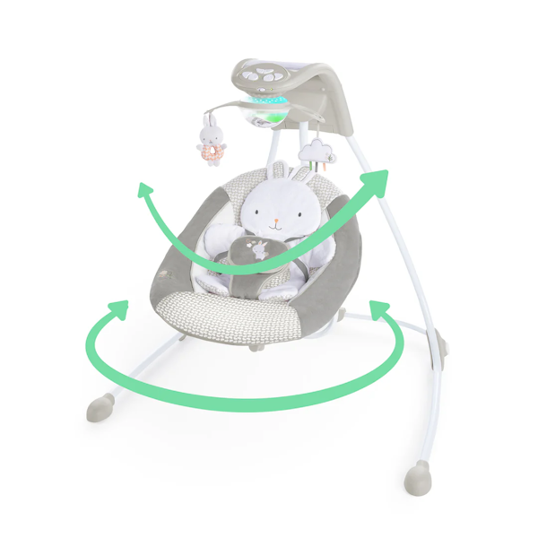 COLUMPIO PARA BEBÉ INGENUITY INLIGHTEN TWINKLE TAILS MÓVIL PLEGABLE