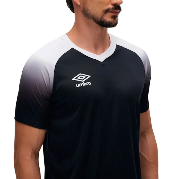 CAMISETA DEPORTIVO MASCULINO UMBRO BALLER DEGRADÉ MANGAS CORTAS