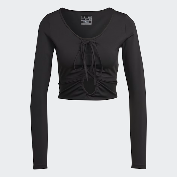 CAMISETA DEPORTIVO FEMENINO ADIDAS TRAINING DANCE MANGAS LARGAS CROPPED