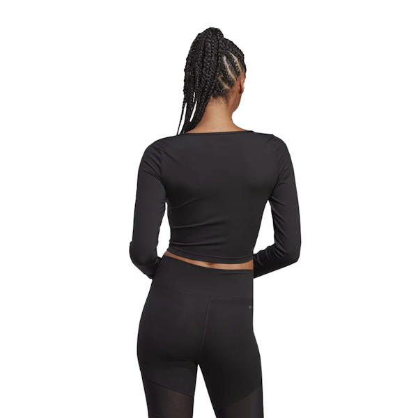 CAMISETA DEPORTIVO FEMENINO ADIDAS TRAINING DANCE MANGAS LARGAS CROPPED