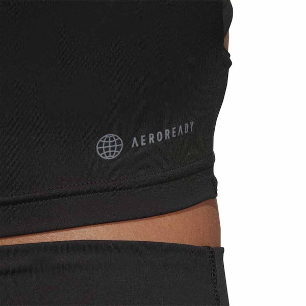 CAMISETA DEPORTIVO FEMENINO ADIDAS TRAINING DANCE MANGAS LARGAS CROPPED