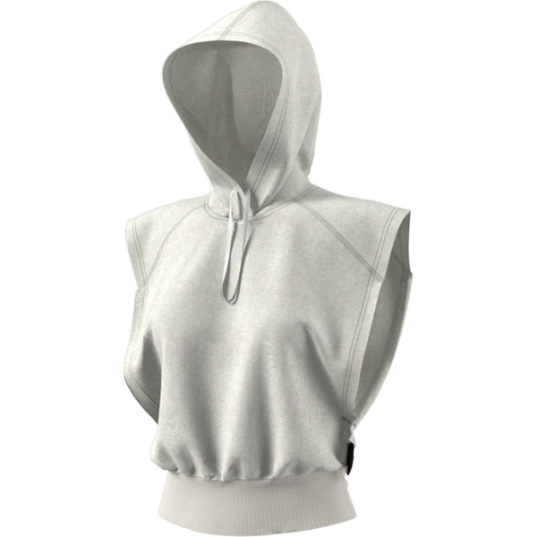 CAMISETA DEPORTIVO FEMENINO ADIDAS STUDIO LOUNGE CON CAPUCHA SIN MANGAS