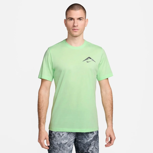 CAMISETA DEPORTIVO MASCULINO NIKE DRI-FIT RUNNING TRAIL OUTDOOR SEASONAL MANGAS CORTAS