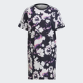 VESTIDO FEMENINO ADIDAS FLORAL MANGAS CORTAS