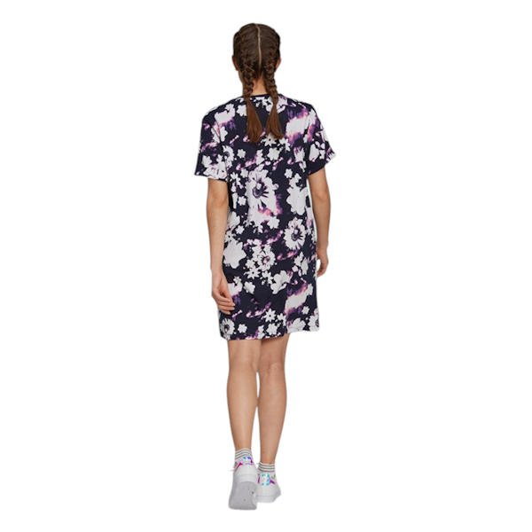 VESTIDO FEMENINO ADIDAS FLORAL MANGAS CORTAS