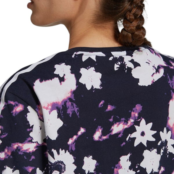 VESTIDO FEMENINO ADIDAS FLORAL MANGAS CORTAS