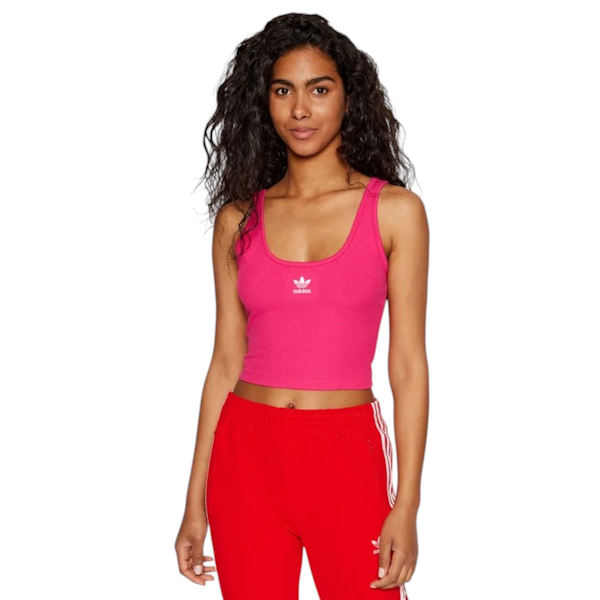TOP DEPORTIVO FEMENINO ADIDAS ADICOLOR ESSENTIALS RIB DE TIRANTES