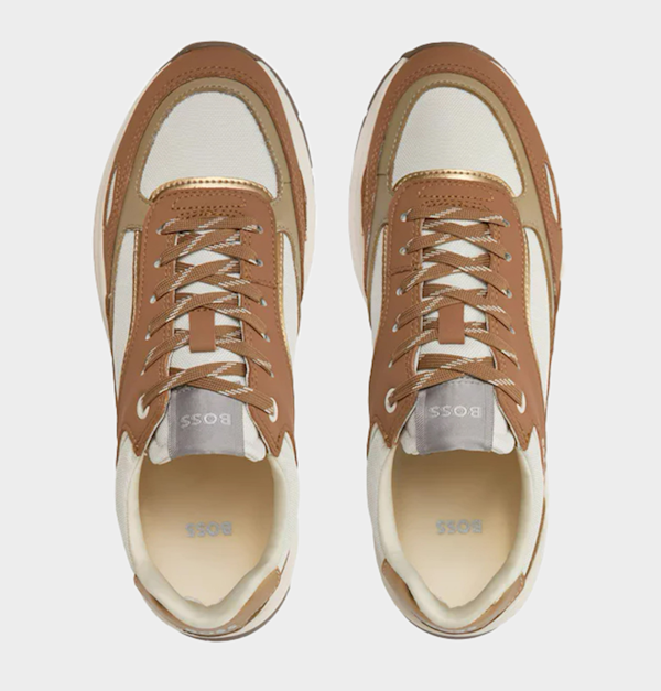 CALZADO CASUAL FEMENINO HUGO BOSS SKYLAR RUNN MXMT N