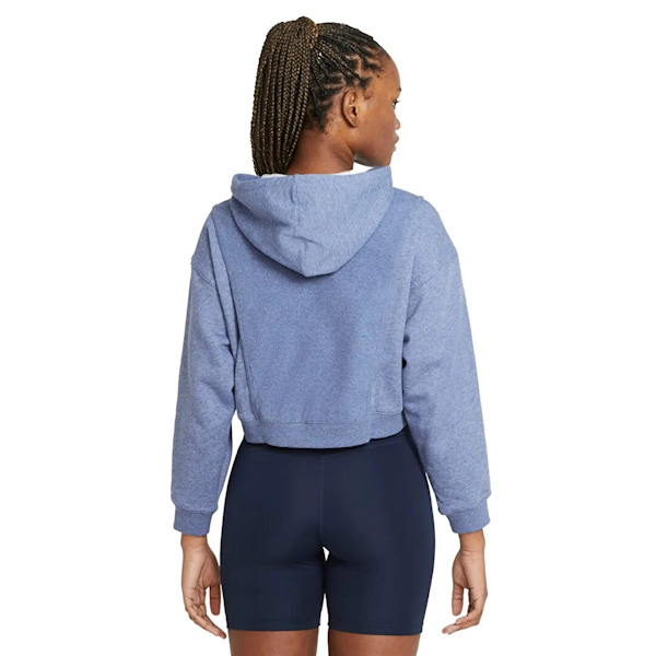 HOODIE DEPORTIVO FEMENINO NIKE DRI-FIT FLEECE CROPPED CON CAPUCHA