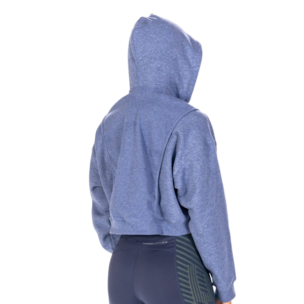 HOODIE DEPORTIVO FEMENINO NIKE DRI-FIT FLEECE CROPPED CON CAPUCHA