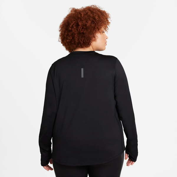 CAMISETA DEPORTIVO FEMENINO NIKE DRI-FIT ELEMENT CREW PLUS MANGAS LARGAS