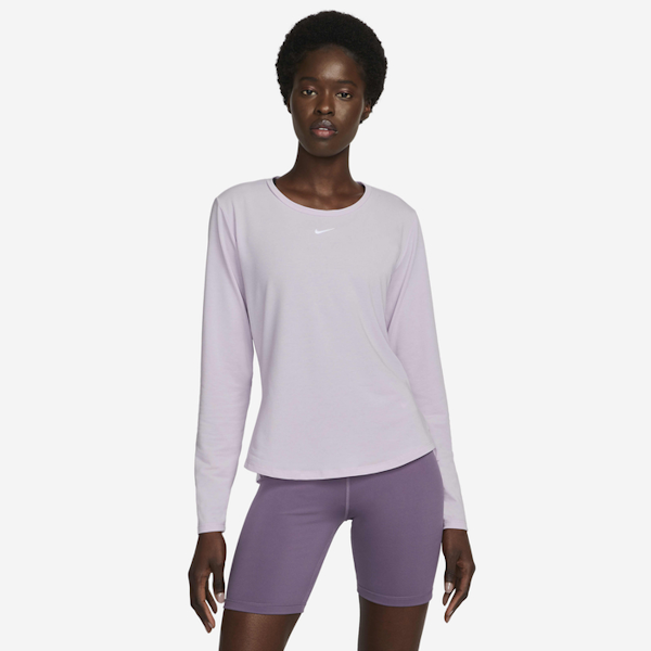 CAMISETA DEPORTIVO FEMENINO NIKE DRI-FIT UV ONE LUXE MANGAS LARGAS