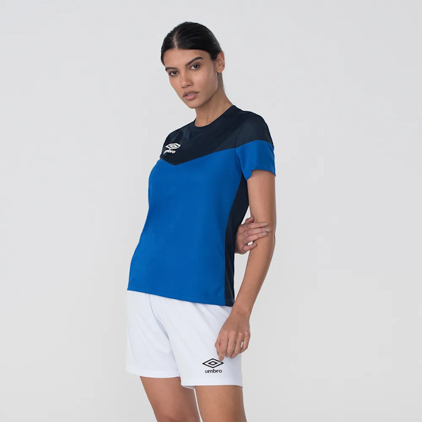 CAMISETA DEPORTIVO FEMENINO UMBRO STADIUM MANGAS CORTAS