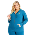 HOODIE FEMENINO CHAMPION PLUS CAMPUS FRENCH T CON CREMALLERA