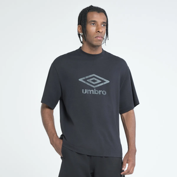 CAMISETA CASUAL UNISEX UMBRO HARD DIAMOND MANGAS CORTAS