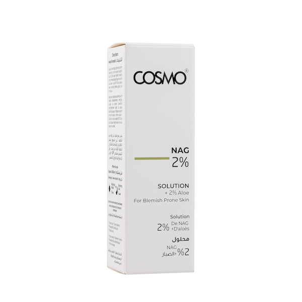 SÉRUM FACIAL COSMO NAG ALOE 2%  SOLUTION 30ML
