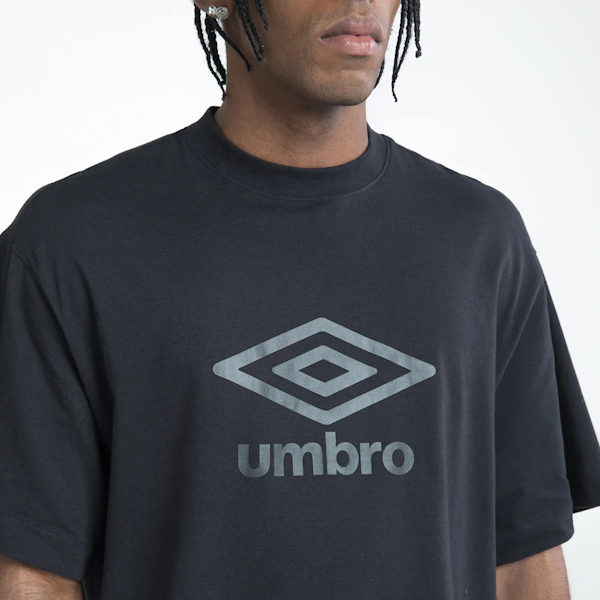 CAMISETA CASUAL UNISEX UMBRO HARD DIAMOND MANGAS CORTAS