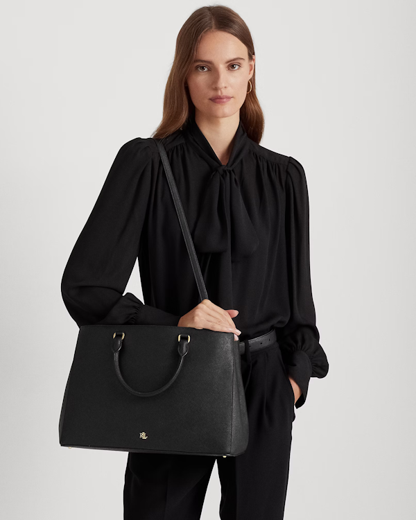 BOLSO DE MANO FEMENINO RALPH LAUREN HANNA 37