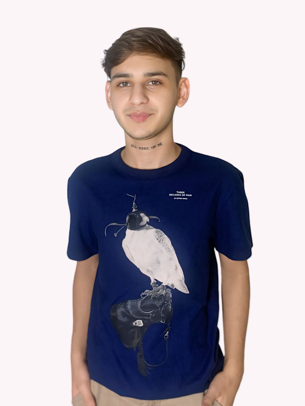 CAMISETA MASCULINO G-STAR RAW ANNIVERSARY EDITION MANGAS CORTAS