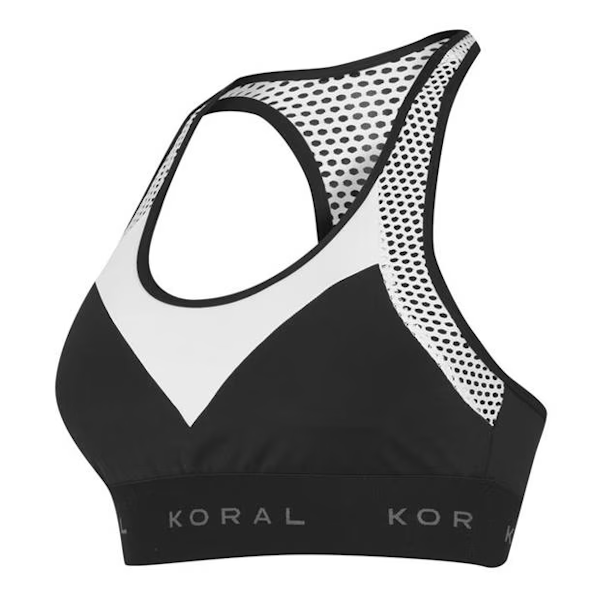SUJETADOR DEPORTIVO FEMENINO KORAL EMBLEM VERSALITY BLACKOUT